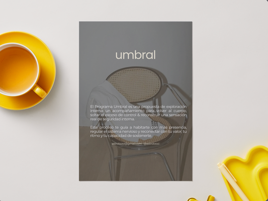 ✦ PROGRAMA UMBRAL — QUIRÓN — Acompañamiento 45-53 años