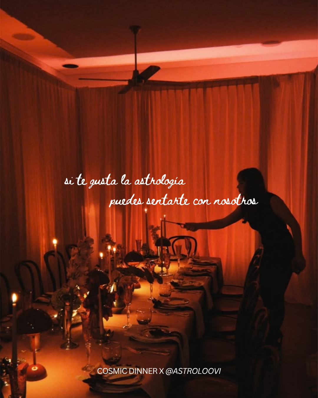 COSMIC DINNER · 28 NOVIEMBRE