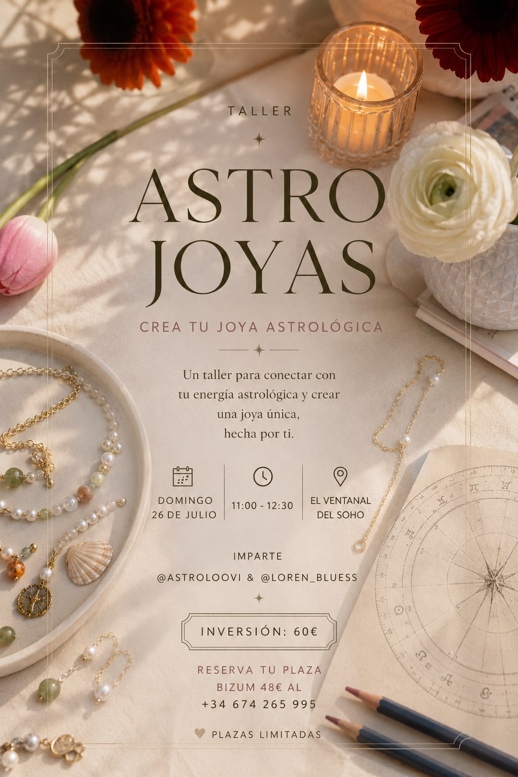 Astrojoyas · Astrología y Crea tu amuleto basado en tu carta natal ✴︎