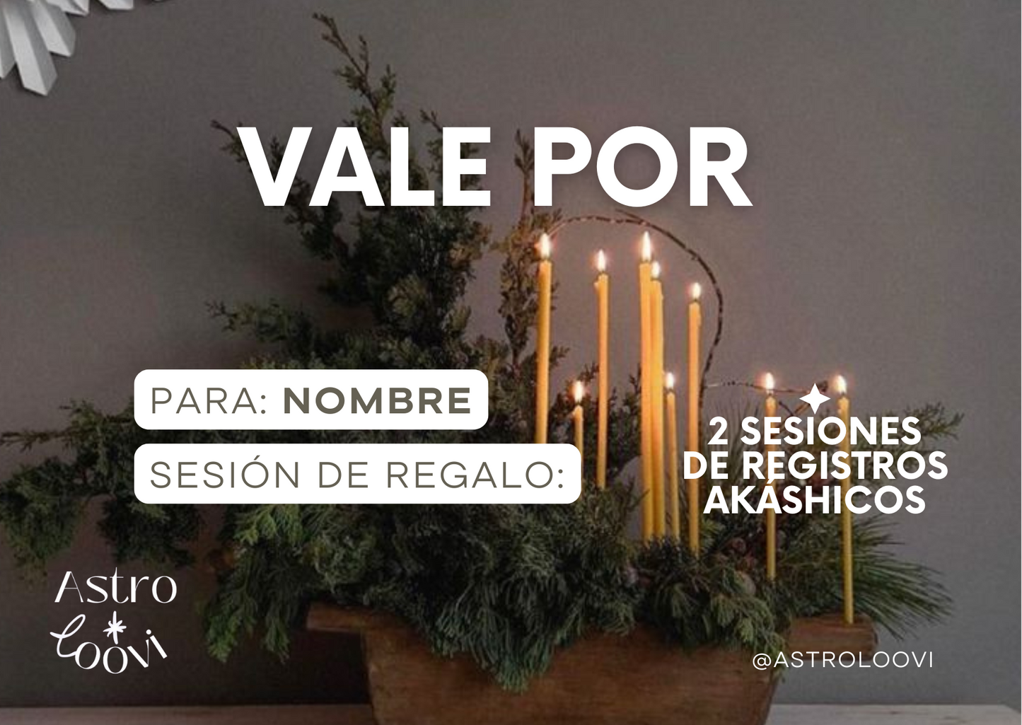 Sesiones para regalar especial navidad