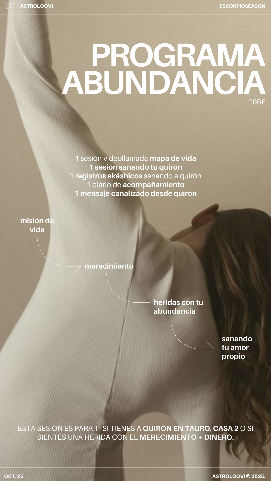 ◻️ SANANDO TU ABUNDANCIA – Programa especializado en Quirón en Tauro