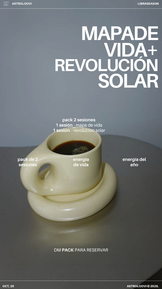 Pack Revolución Solar + Carta Natal