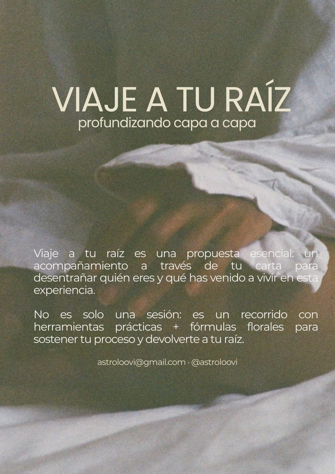 Viaje a tu raíz - con esencias florales
