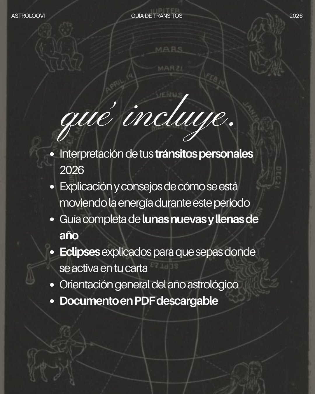 Tus tránsitos 2026