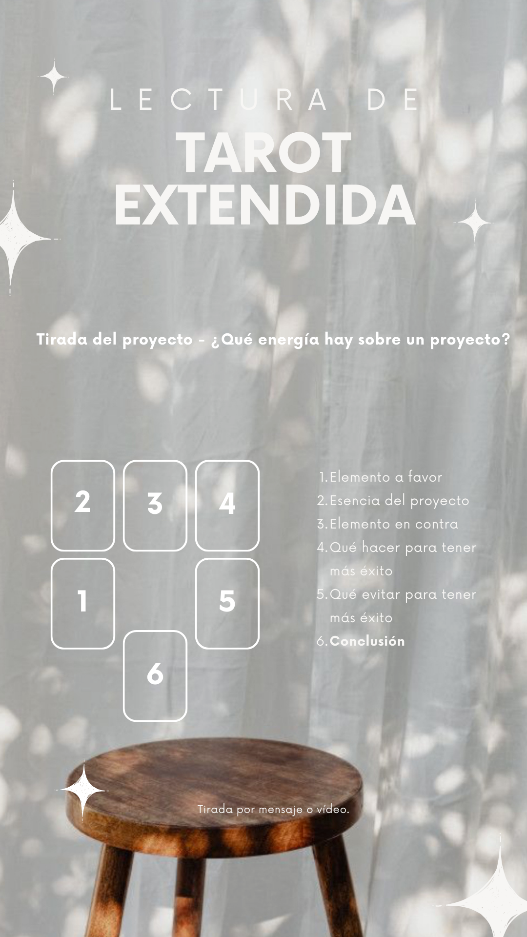 Lectura Extendida Tarot