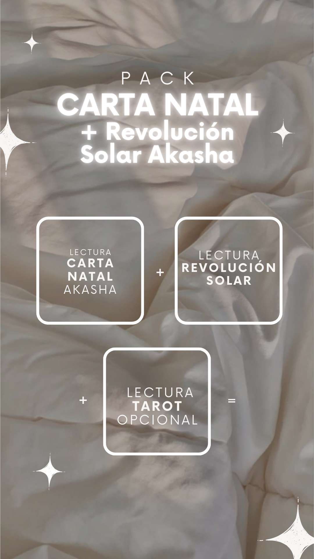 Pack: Carta Natal + Revolución solar + Apertura de Registros Akáshicos