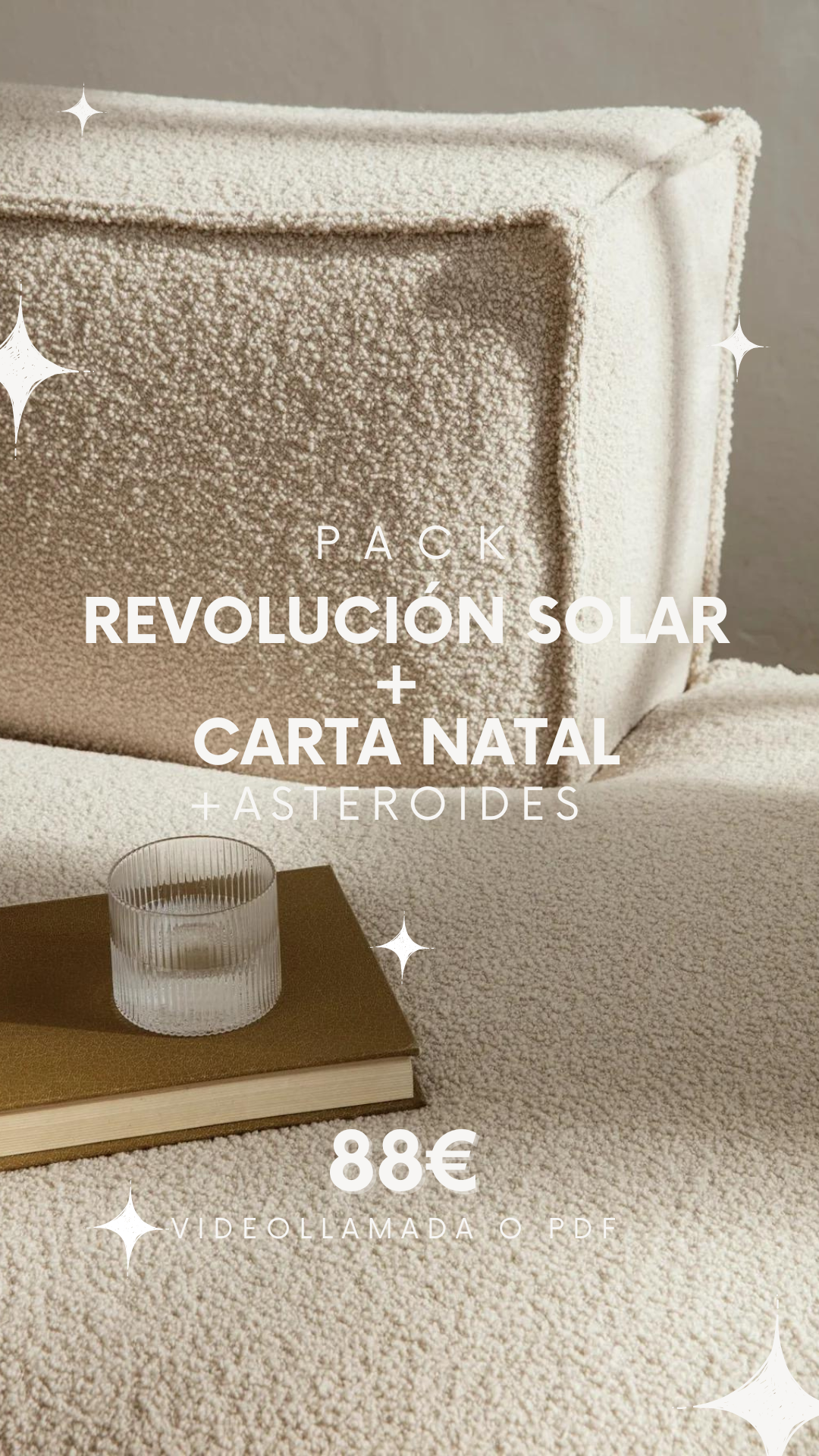 Pack Revolución Solar + Carta Natal con Asteroides