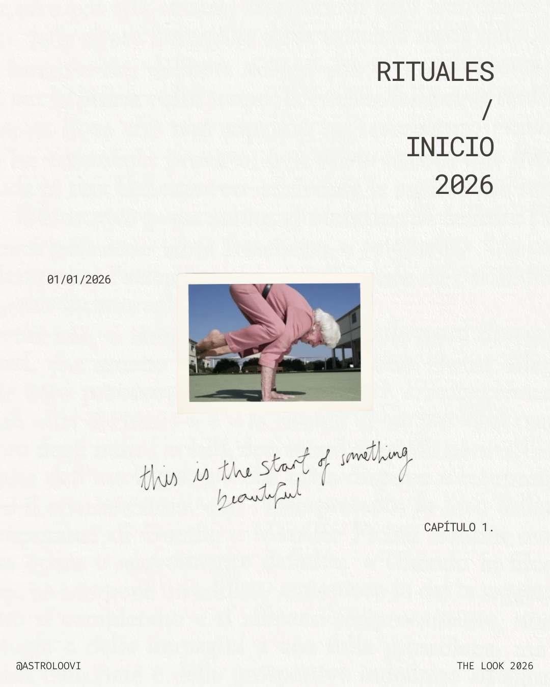 Informe personalizado: 🌙 THE LOOK OF 2026