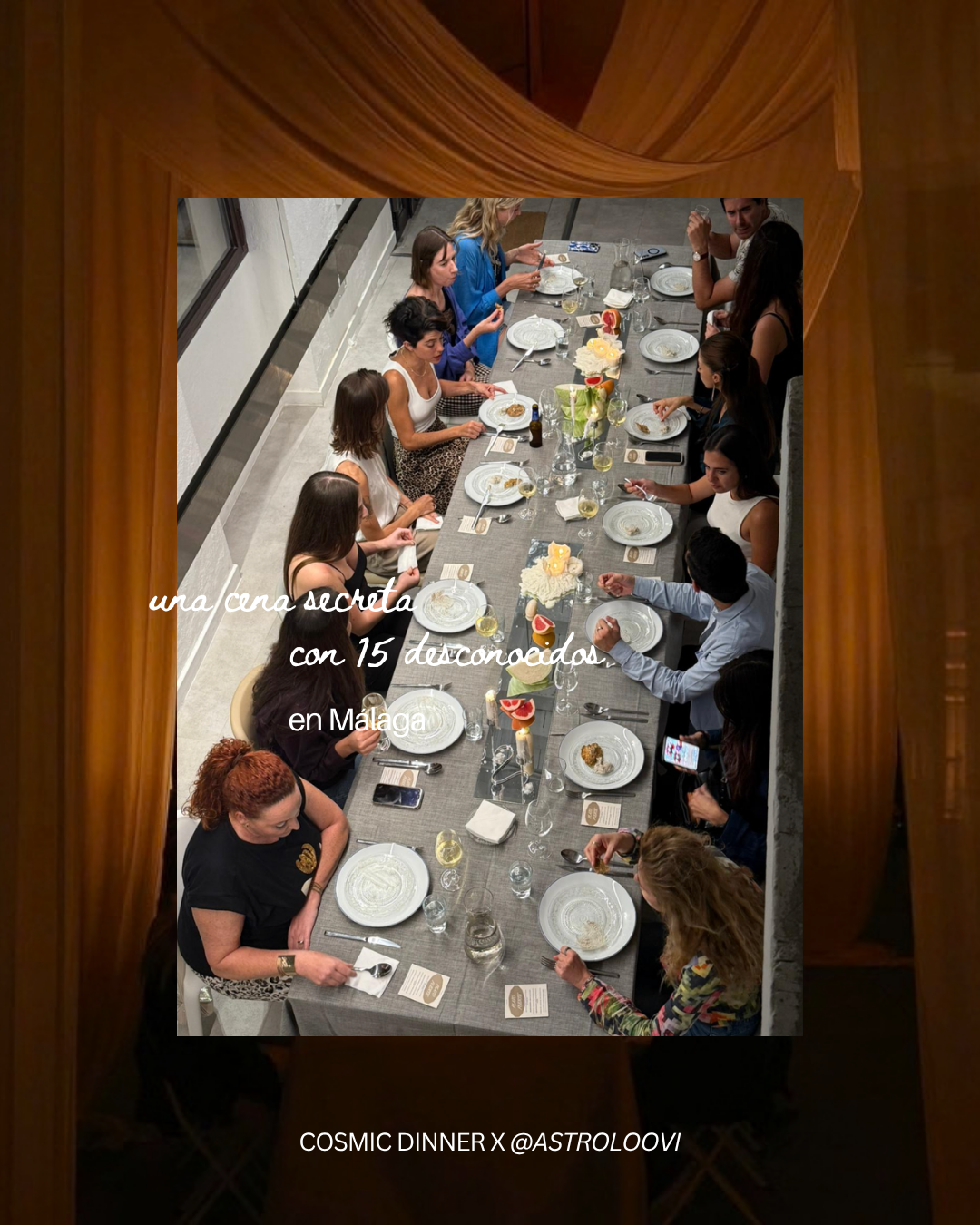 COSMIC DINNER · 28 NOVIEMBRE