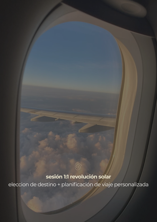 🛩️ TRAVEL ALIGNMENT — elección de tu lugar de cumple  + sesión 1:1 energía de tu año +  plan de viaje 🧭