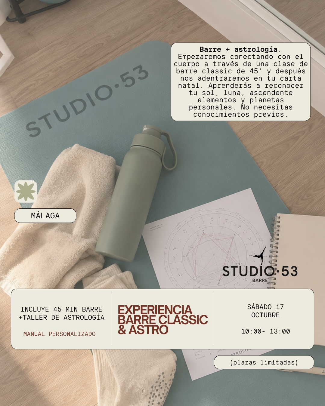 BARRE & ASTRO ✴︎ Experiencia de cuerpo + astrología