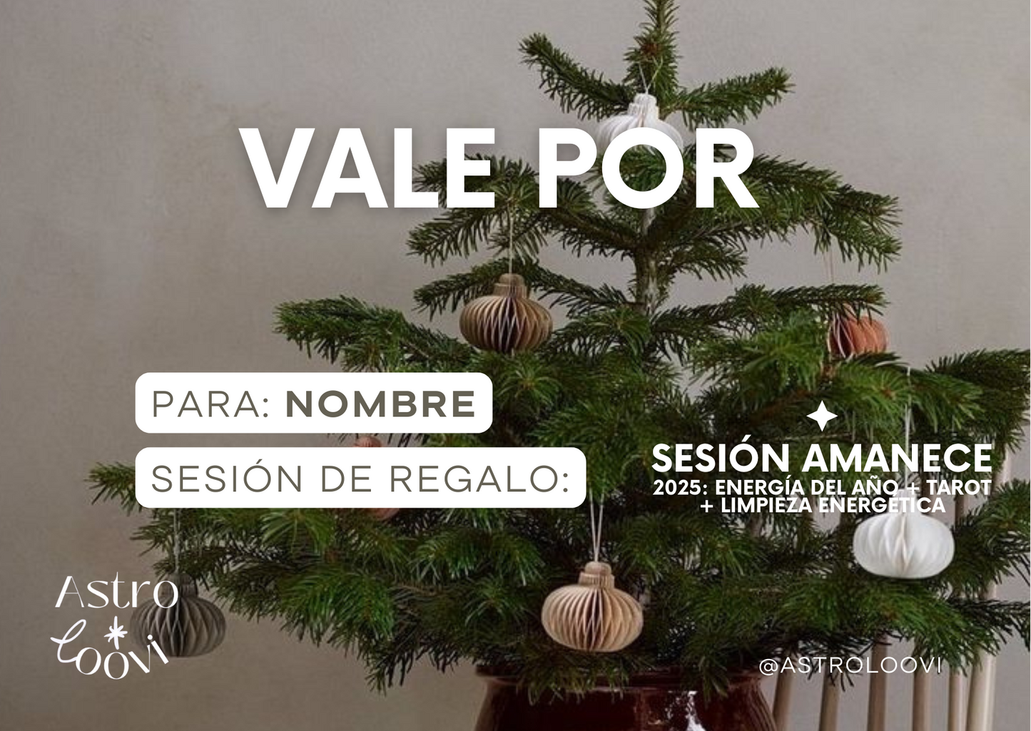 Sesiones para regalar especial navidad